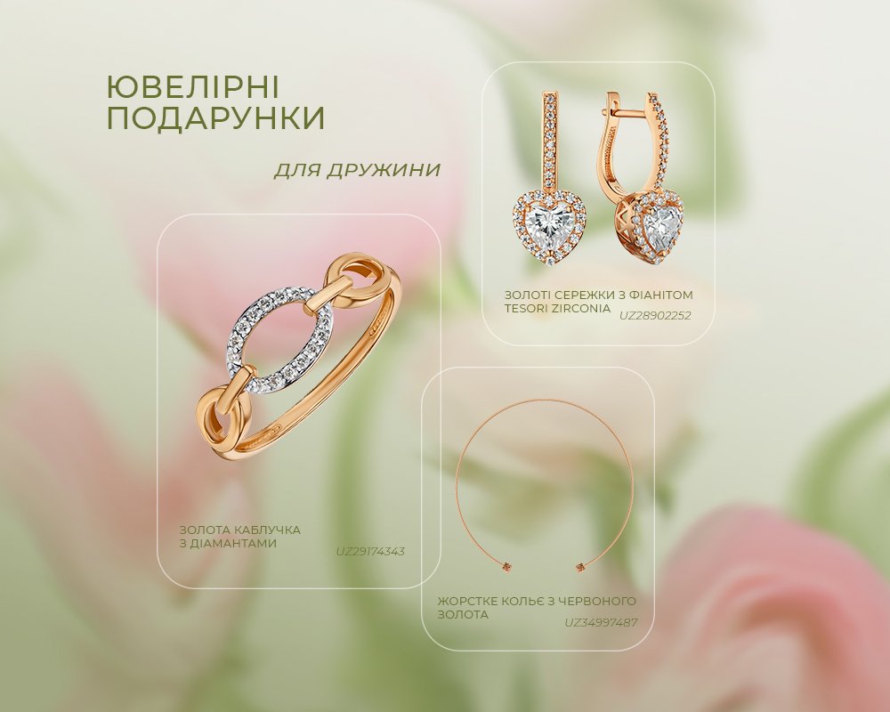 Ювелірні подарунки