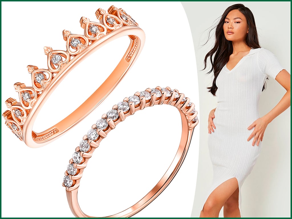 Тонкі жіночі кільця