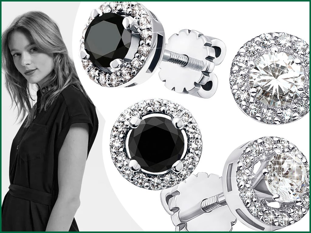 Серьги гвоздики